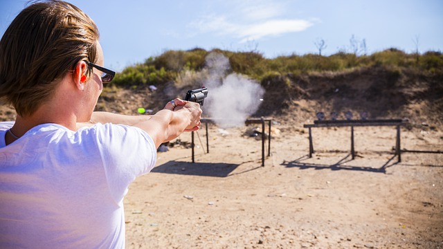 You can be anyone at the shooting range!